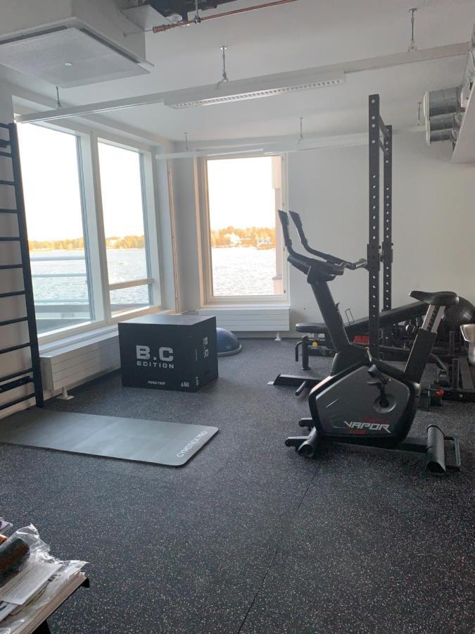 Sea View Lux Kalasatama Romantic Studio - Balcony & Coffee& Tee, Wifi, Gym &Sauna Хелзинки Екстериор снимка